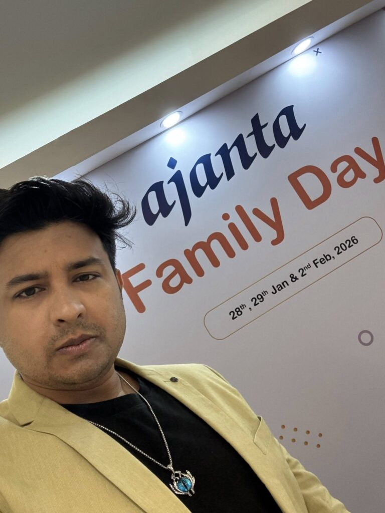 Rajesh Kumar Mesmerizes Ajanta Pharma Family Day with Magic & Mentalism